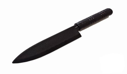 Playwell Martial Arts Deluxe TPR Safety Rubber Kitchen Knive Training Knife (Movie, Cosplay, Krav Maga) - V1
