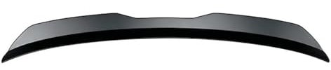 SQWDWEGF Auto Spoiler Wing Hinten Dach Lip Spoiler Für VW Für Golf 5 Für MK5 Für R32 Für GTI R Fließheck Schwarz/Carbon Look Auto Schwanz Flügel Auto Heckspoiler(Matte Black)