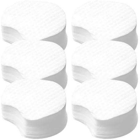 HAPINARY 2400 Unidades Unidades Toallitas Desmaquillantes Suaves y Gruesas Almohadillas Cosméticas No Tejidas para Rostro Labios y Ojos para Eliminar Maquillaje Esmalte de Uñas y Limpieza