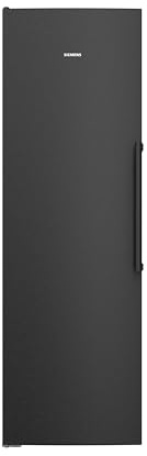 Siemens iQ500 - Réfrigérateur XXL autonome - 186,2 x 59,5 cm - KS36NAXCG - 402 l - Total noFrost - Placement sans couture - Tiroir hyperFresh 0 °C - Éclairage LED - Anti-traces de doigts - Acier noir