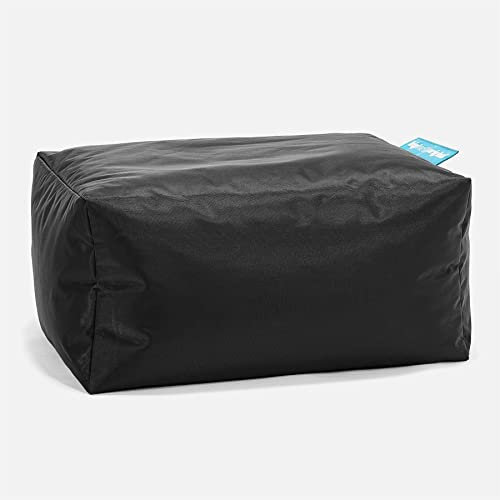 Big Bertha Original, Fußhocker Pouf, Schwarz