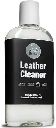 The Scratch Doctor Simply Leather Deep Cleaner Natural Cleaning Spray Rejuvenate Leather Furniture, Sofas, Car Seats Bags Jackets Applicator Included (250ml)