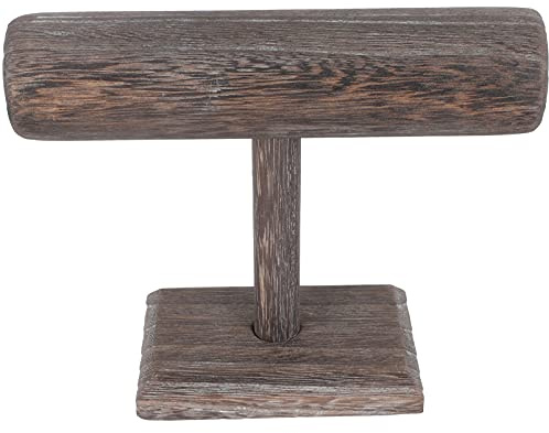 Cabilock Antiker Holz-Schmuck-Zubehörständer, Armbandhalter, Display für Schaufenster, Vitrinen, Halsketten, Armreifen, Uhrenständer, Halter