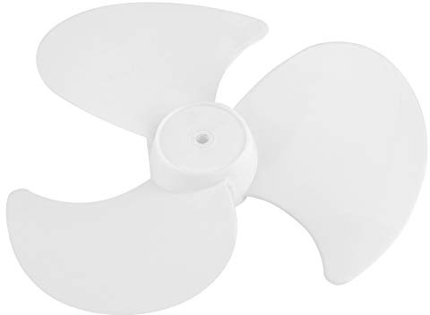 Lame de ventilateur en plastique,2pcs 3 feuilles de remplacement de pale de ventilateur en plastique, remplacement universel de ventilateur de table de ventilateur sur pied, pour ventilateur sur
