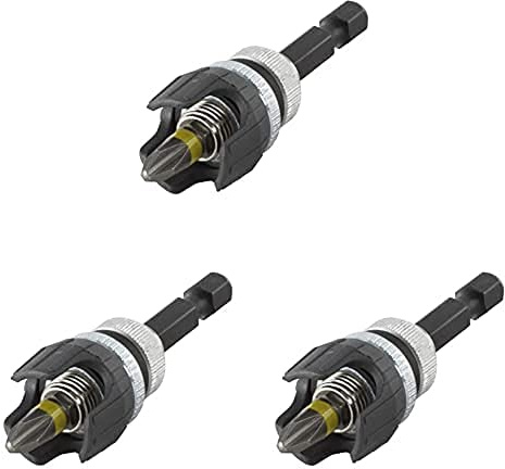 wolfcraft 4055000 Schraubvorsatz für Innenausbau, 3er Pack