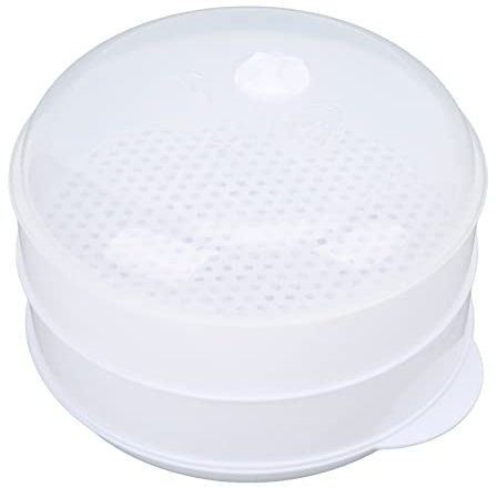 Vaporiera Microonde, Pentola A Vapore Per Microonde Contenitori Per Microonde Con Coperchio Piroscafo E E Vaso Di Drenaggio, Accessori Microonde Riscaldamento A Vapore Per Cucinare(#2)