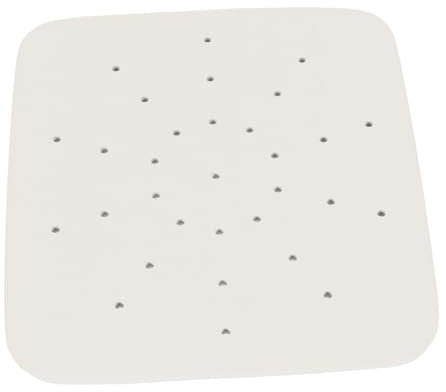 IMIKEYA Papier Sulfurisé Pour Friteuse à Air 24,5 Cm Blanc 200 Feuilles 100% Qualité Alimentaire Antiadhésif Résistant à L'huile Cuisson Four Micro-ondes Nettoyage Facile