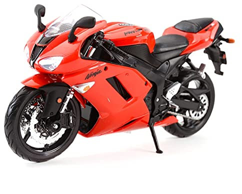 flrian Für Kawasaki Ninja ZX-6R 1:12 Druckguss Fahrzeugsammlung Hobby Motorrad Modell Spielzeug Motorrad-Modelle
