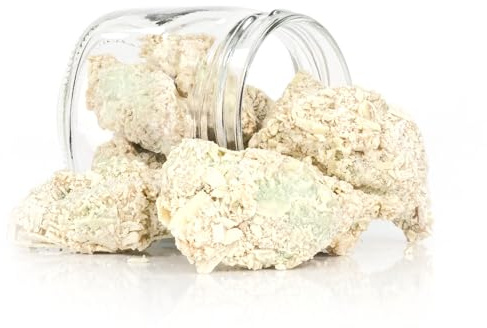 Trufas de Chocolate Blanco con Crema de Pistacho y Escamas en Frasco 5 Uds, Trufas de Belorado, chocolate Belga y Rocas de Chocolate, Lata de Trufas Magicas, Pack de Chocolates para Regalar CHAMBALL
