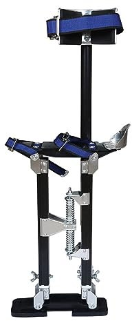CAFIEDR Trockenbau-Stelzen, verstellbare Werkzeugstelzen aus Aluminium, langlebige und rutschfeste Arbeitsstelzen für Sheetrock, Malen, Gehen, Taping, 24 bis 40 Zoll-48