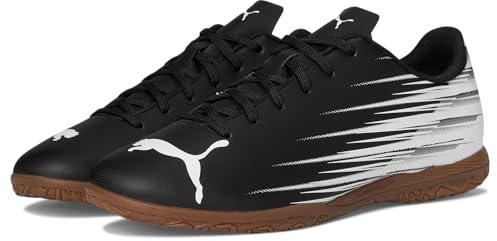 Puma Attacanto Indoor Trainer Scarpe da Calcio da Uomo, Nero/Bianco, 42 EU