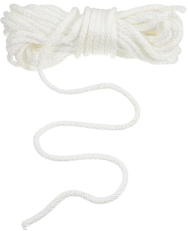 Gogogmee Nylon Braided Flagpole Replacement Rope Outdoor Rope for Camping Clothesline and Flagpoles Easy Setup Low Maintenance Versatile Use