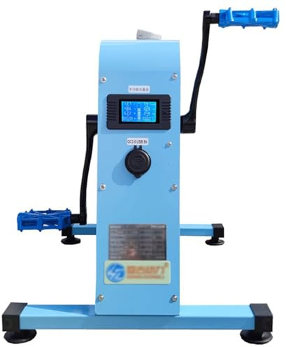 HNBYLMM Generador de energía de Pedal, generador de Pedal de 350W, generador de manivela Salida de DC de 5-48V, generador de Pedal con Cuatro Interfaz USB y luz LED, para Uso doméstico y Exterior
