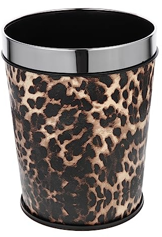 MUELODSIC Cubo De Basura De Baño Cubo De Basura Multifunción Aro De Acero Inoxidable Baño Práctico