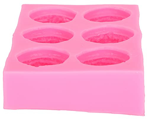 Fafeims Moldes de Silicona para Macarrones 3D, Herramienta Profesional para Hornear, Suministros de Decoración de Pasteles, Color Rosa