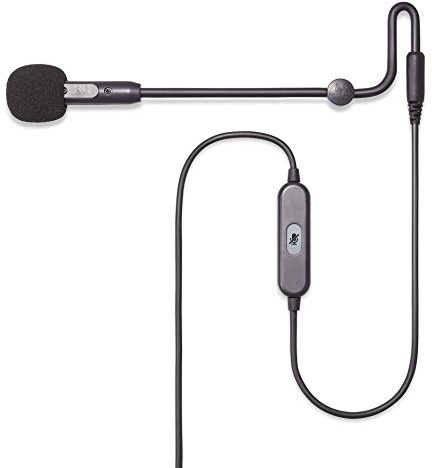 Antlion Audio ModMic USB-Ansteckmikrofon mit Rauschunterdrückung und Stummschalter Kompatibel mit Mac, Windows PC, Playstation 4 und mehr