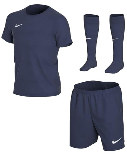 Nike Unisex Kids Kit Lk Nk Df Park20 Kit Set K, Midnight Navy/Midnight Navy/White, CD2244-410, L