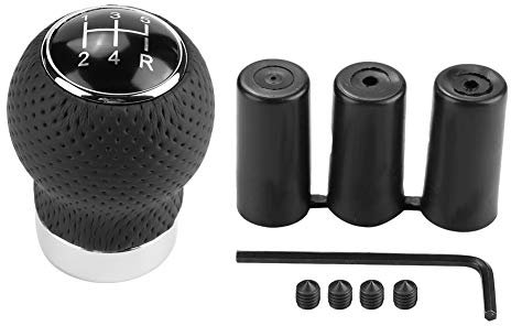 Schaltkopf, 5-Gang & 6-Gang Universal Auto Schaltknauf Stick Head Shifter Griff Hebel Einzigartiges Stilvolles Design(5 Speed)