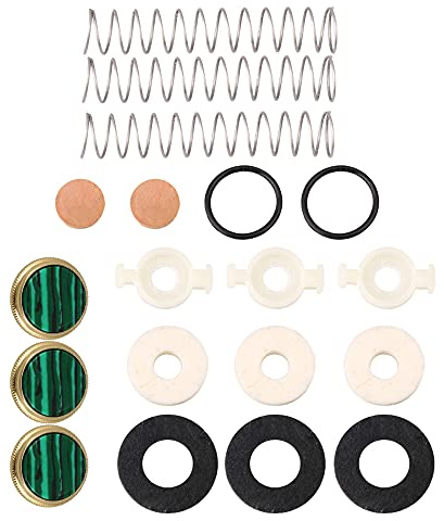 Yibuy Metall Trompete Finger Tasten & Trompete Reparatur Kits Ersatzteile, M7210901004