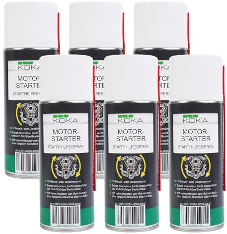 6x Motorstarter-Spray 400ml