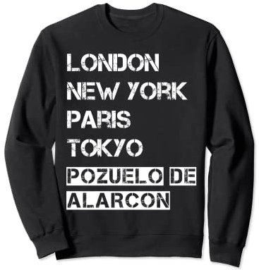Amo mi ciudad Pozuelo de Alarcón - mi hogar Sudadera