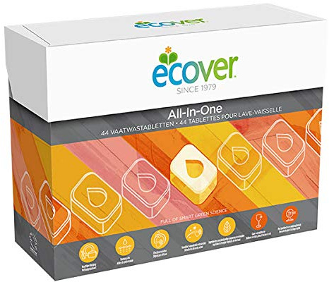 Ecover - 44 tablettes lave-vaisselle Tout-en-Un - unité