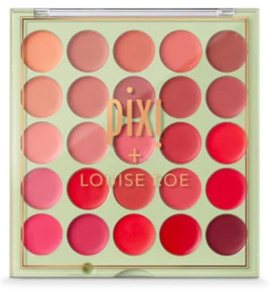 Pixi + Louise Roe Cream Rouge Palette Cream Colour Palette - 25x Lip Shades 16g