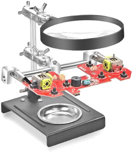 Jemora Handy-Leiterplatten-Reparatur-Werkbank, universelle Schweißstation, verstellbare Mehrfachgelenk-Halterung, winkelverstellbare Hilfsvorrichtung, praktische Wartungswerkzeuge