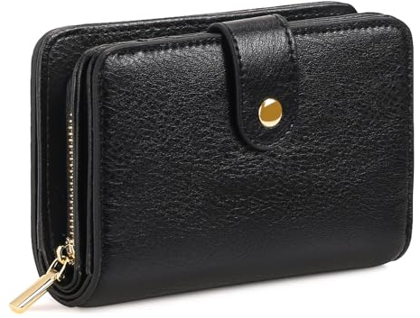 GAEKEAO Portemonnaie Damen,Geldbörse Damen, Geldbeutel Damen Zipper ​mit Münzfach & RFID-Schutz