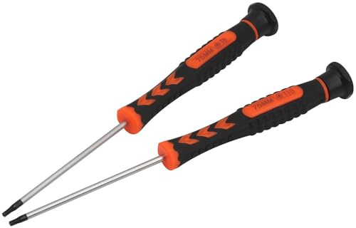 T8 T10 Torx Schraubendreher TR8 TR10 Security Torx Schraubendreher Kompatibel mit Xbox One 360 Series X S Controller PS5 PS4 PS3 Reparatur