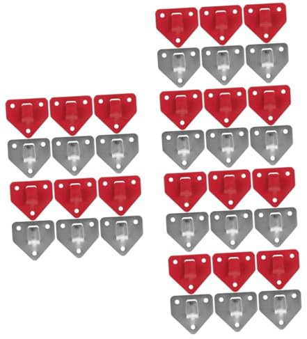 Hemobllo 36 STK Halterung für Feuerlöscher Ständer für Pulverfeuerlöscher Feuerlöscher-Wandhalter Feuerlöscherhalterung Brandschutzhalterung Halterungen für Feuerlöscher Eisen