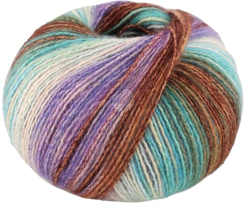 LANA GROSSA Gianna | Baumwolle, weichen Merino- und Kaschmirfasern | Handstrickgarn aus 80% Cotton (Bio), 15% Virgin Wool (Merino) & 5% Cashmere | 50g Wolle, Stricken & Häkeln | 180m Garn FB 1