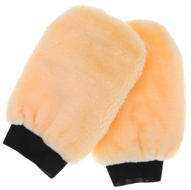 MAGICLULU 2piezas Manoplas De Lavado y Pulido Guante para Coche Almohadilla para Pulir Guantes para Lavado De Automóviles Limpieza Efectiva Material Grueso Doméstico y Profesional