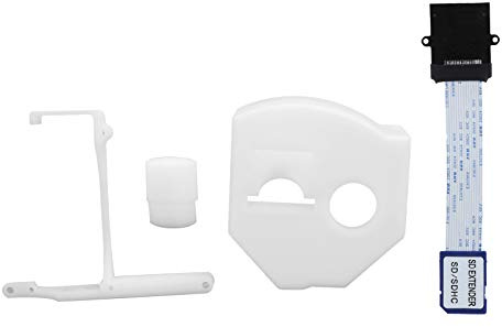 Cocoarm Adaptateur d'extension d'installation de Carte Mémoire, Adaptateur de Câble 'extension 'impression Tridimensionnelle ABS, Emplacement pour Carte Mémoire, Bouton de Commutation Rapide,