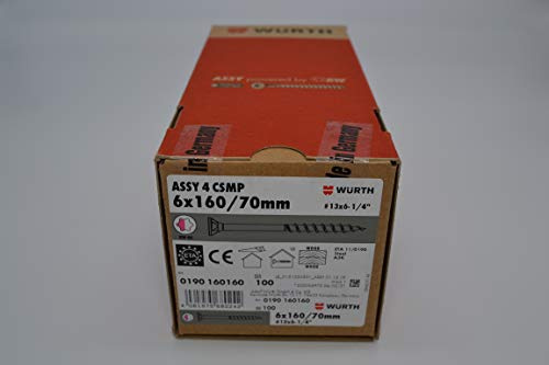 ASSY 4 CSMP Stahl verzinkt TG Senkfrästasche RW, SHR-SEKPF-FRT-HO-RW20-(A3K)-6X160/70