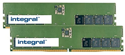 Integral 32GB Kit (2x16GB) DDR5 RAM 4800MHz DIMM PC Desktop Computer Memory Module