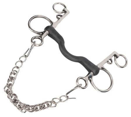 Filete De Boca De Caballo, Rodillo De Boca Para Masticar Caballo De Acero Inoxidable, Filete De Boca De Caballo Para Accesorios De Caballo(127mm)