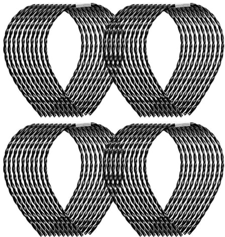 ZOYDP 40 stycken Bosch F016800431 ersättningstrimmersnöre för AFS 23 till 37 friskärare. 37 cm x 3,5 mm, trimmertråd, kompatibel med Bosch grästrimmer AFS 23-37 F016800431