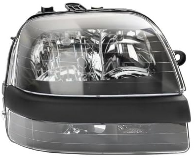 Faro delantero derecho H7/H1 compatible con Fiat Doblo 1 fase 1 2001-2005