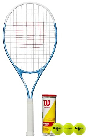 Wilson Ultra Power 112 XL Schläger 2025 (Tennisschläger & Tennisbälle, Griffgröße L2 (4 1/4 Zoll)