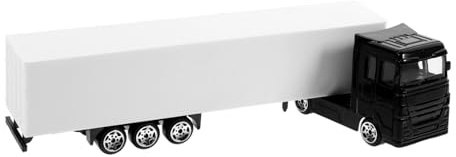 Toddmomy Mini Alloy Container Truck Model Toy for Boys and Girls Shipping Container Car Model Engineering Car Toy for Playtime