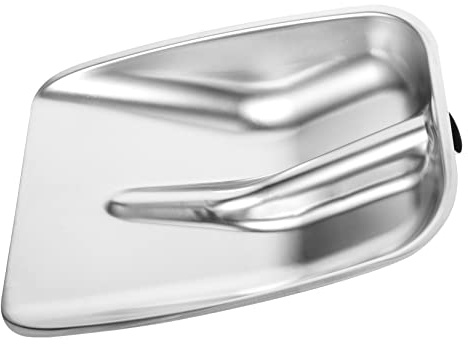 MOTHNUR Pala de Nieve Portátil Inoxidable Ligera y Resistente Pequeña para Coche y Jardín Multifuncional para Nieve Tierra y Fácil de Transportar