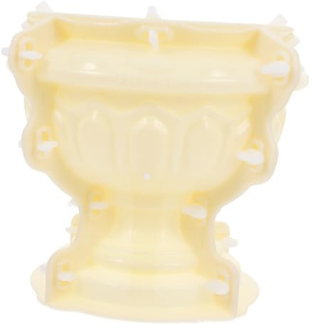 FUTUREORYY Moule pour Pots De Fleurs en Plastique Texture pour Création De Jardinières Européennes Style Romain Décoration De Bureau