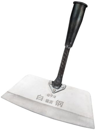 GANAZONO Pelle Désherbeuse Manganèse Résistante pour Jardinage Multifonction Outil Main pour Creuser et Nettoyer Sols Compacts Accessoire Pratique sans Manche