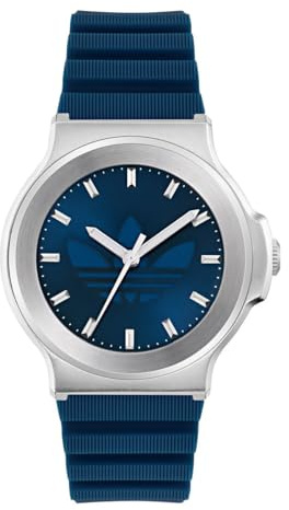 adidas Originals Orologio Analogico al Quarzo Unisex-Adulto con Cinturino in Silicone AOFH25502