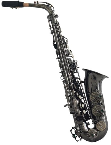 Saxophone für Anfänger Schwarz vernickeltes Altsaxophon in Es