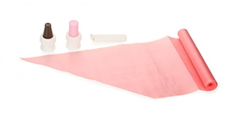 Tescoma 630494 Beccuccio Dosatore in Silicone per Glasse e Pastelle, 2 Pezzi, 10 Sac À Poche “Delicia”
