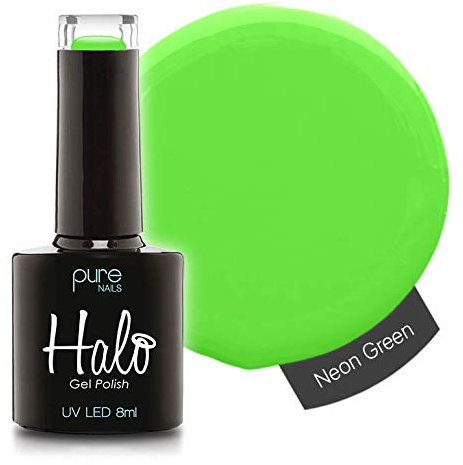 Halo Gel Polish *Full Range 8ml* **CHOOSE YOUR COLOUR(S)** (Neon Green N2833)
