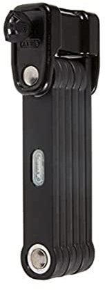 ABUS Unisex – Erwachsene 6400/85 BK Faltschlösser, Unifarben, universal, Schwarz