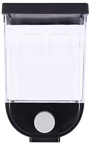 BuyWeek Müslispender, Wandmontage Trockenfutterspender Quadratisch Getreidebehälter Wäscheperlenspender für die Küche(1L)